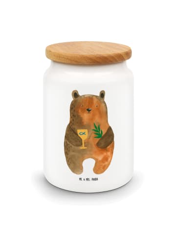 Mr. & Mrs. Panda behälter Bär Konfirmation ohne Spruch in Weiß