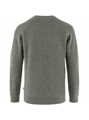 FJÄLLRÄVEN Sweatshirt Övik Rib in Grau