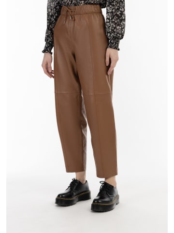 DreiMaster Vintage Lederhose in Cognac