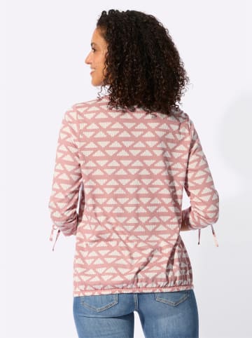 WITT WEIDEN Shirt in rosenholz-ecru-bedruckt