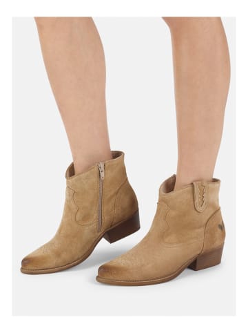 Felmini Wide Fit Stiefelette in Dunkelbeige