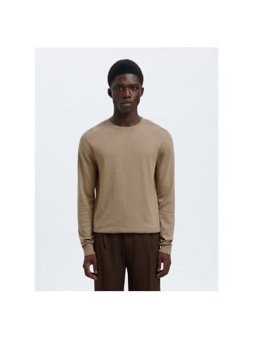Selected Pullover in savannah tan