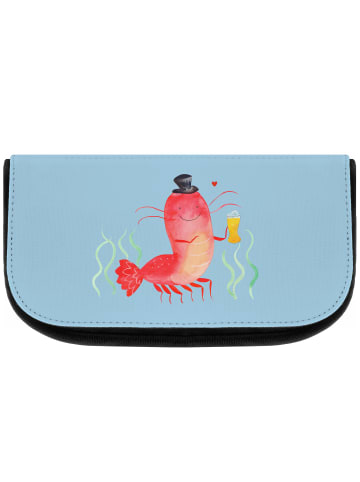 Mr. & Mrs. Panda Make-Up Tasche Hummer Weizen ohne Spruch in Blau Pastell