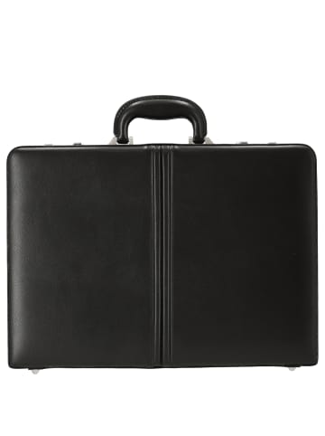 D&N Tradition Business - Aktenkoffer Leder 45 cm erw. in schwarz