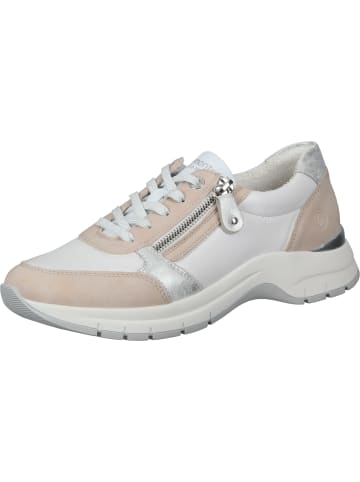 remonte Schnürschuhe, Sneakers Low in rose/weiss/ice/weiss