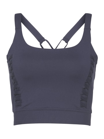 LASCANA ACTIVE Crop-Top in Navy