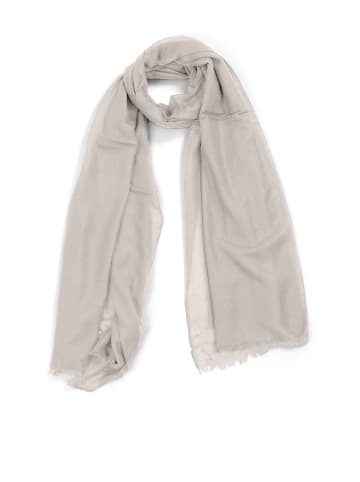 CASH-MERE.CH Bio Schal oversize in Elfenbein