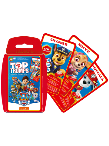 Winning Moves Top Trumps PAW Patrol Serie Quartettspiel in bunt