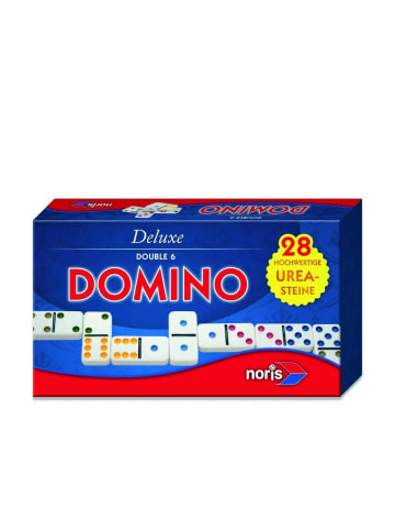 Noris Spiele Deluxe Doppel 6 Domino | 2-4 Spieler