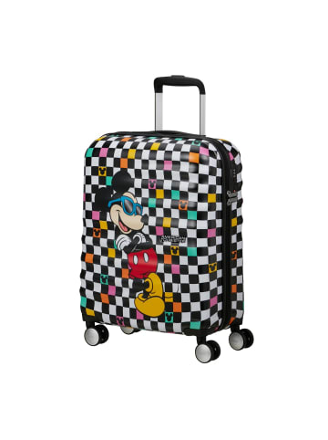 American Tourister Wavebreaker Disney Spinner 55 cm mit TSA-Zahlenschloss in Mickey Check