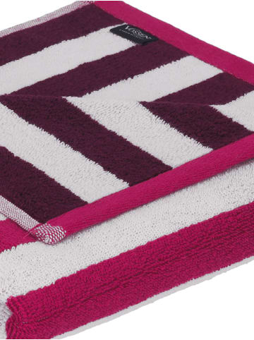 Vossen Handtuch in cranberry