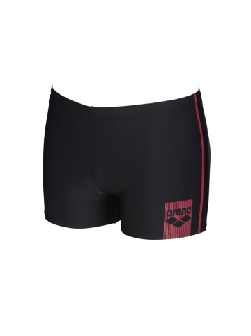 Arena Badehose in schwarz-rot