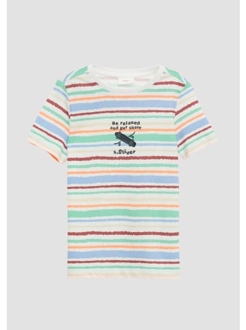s.Oliver T-Shirt in 01A1_weiß
