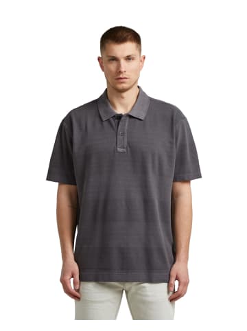 G-Star Raw Washed Jacquard Relaxed Polo petrol gd