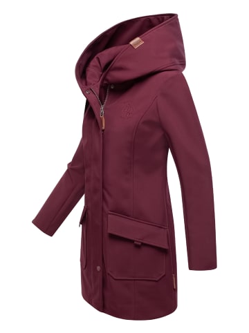 Marikoo Softshellmantel Mayleen in Wine