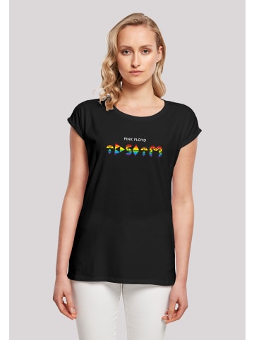 F4NT4STIC T-Shirt Pink Floyd TDSOTM Album Rainbow Regenbogen in schwarz