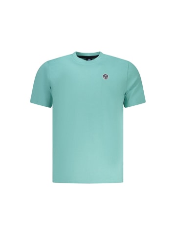 North Sails Blau Baumwolle Herren T-Shirt