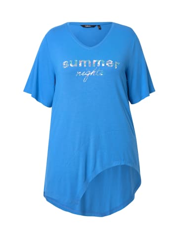 Ulla Popken Longshirt in petrolblau