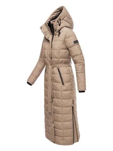 Navahoo Steppmantel Das Teil XIV in Taupe Grey