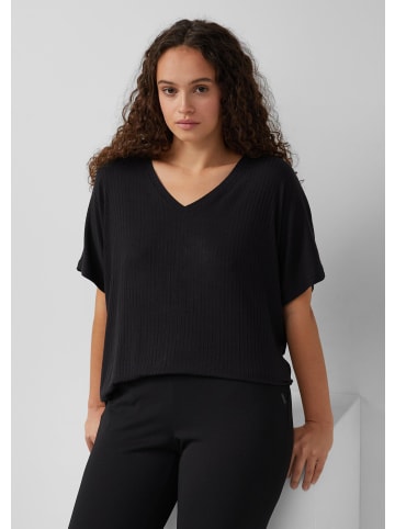 QS T-Shirt in 9999_schwarz