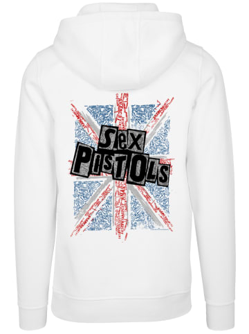 F4NT4STIC Hoodie Sex Pistols Anarchy Flag in weiß