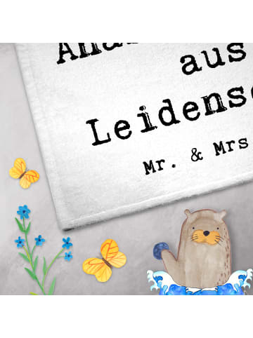 Mr. & Mrs. Panda Gästehandtücher Anästhesistin Leidenschaft mit ... in Weiß