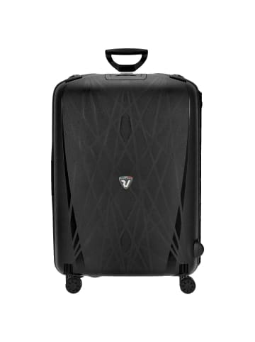 Roncato Light - 4-Rollen-Trolley L 75 cm (smeraldo) in nero