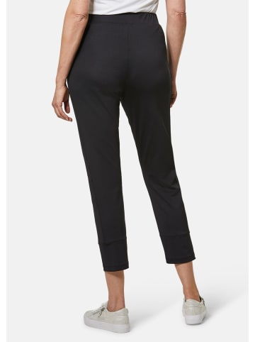 GOLDNER Joggpant 7/8 Jersey-Stretch in schwarz