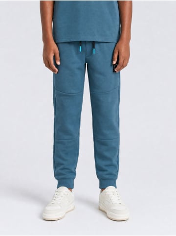 Petrol Industries Millbay Jogginghose mit Seitenstreifen in Blau