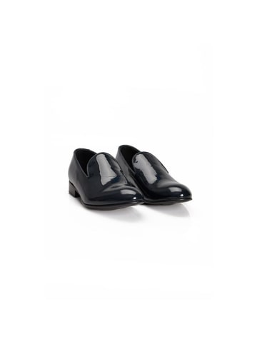 Roberto Pepe Luxury Blau Kalbsleder Herren Loafer