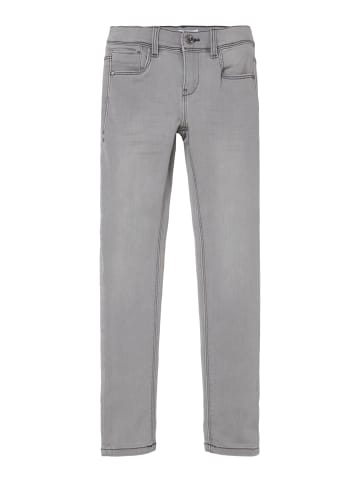 name it Jeanshose slim fit in medium grey denim