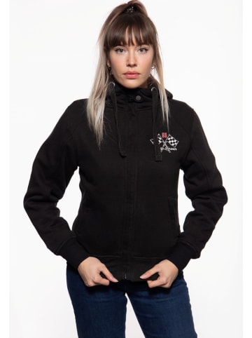 Queen Kerosin Hoodie in Schwarz