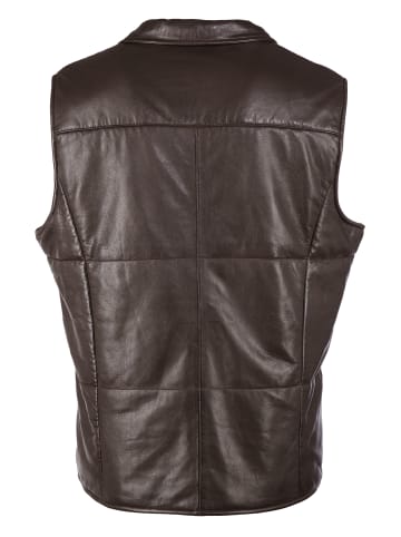 JCC Lederweste 3102169 in dunkelbraun