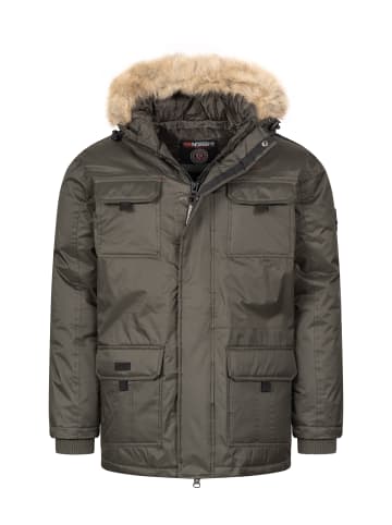 Geographical Norway Winterjacke in Khaki