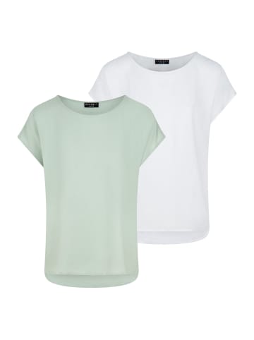 DENIMFY T-Shirt DFJule 2er Pack in Mehrfarbig