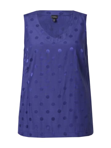 Ulla Popken Blusentop in tintenblau
