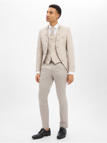 TZIACCO Baukasten-Weste in kitt beige - 0001