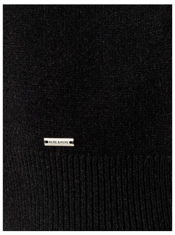 More & More Feinstrickpullover in black