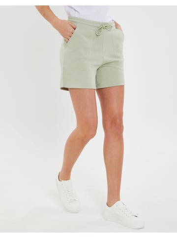 Threadbare Sweatshorts THB Spencer Jersey Tie Waist Short in Grün