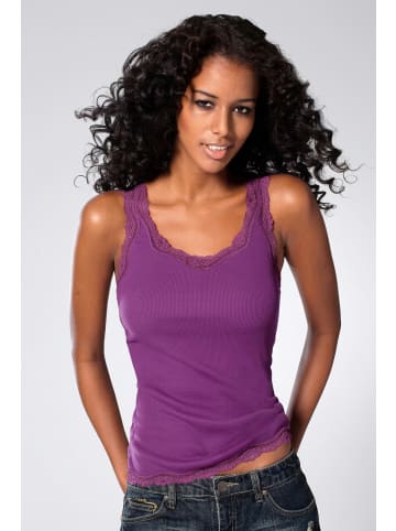 H.I.S Achseltops, H.I.S (3-Stck.) in lila, pink, petrol