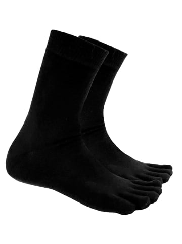 Riese Zehensocken in schwarz