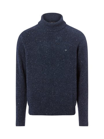 FYNCH-HATTON Strickpullover in marine hellblau - 0001