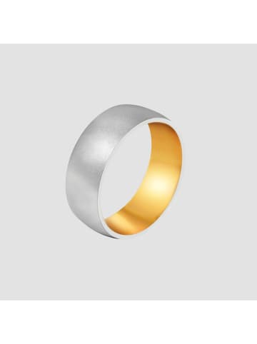 Adeliás Herren Ring aus Edelstahl in silber