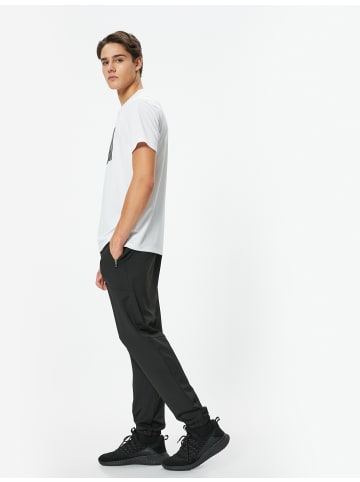 KOTON T-shirt in Weiß