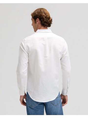 Lee Leinenhemd Lee in Bright White