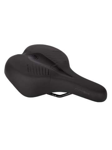Ergotec Trekking-Sattel Comfort M, medium in schwarz