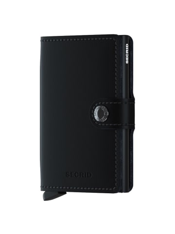 Secrid Matte Miniwallet - Geldbörse RFID 6.5 cm in schwarz