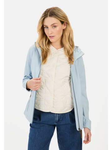 Camel Active Softshell Jacke aus recyceltem Polyester in Hellblau