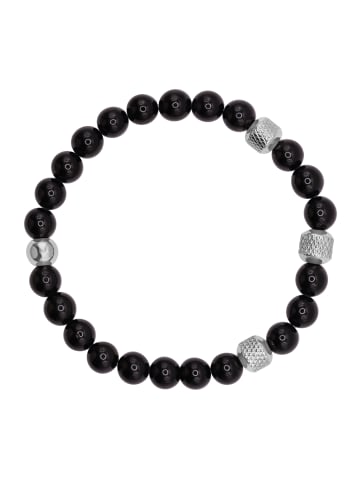 Steel_Art Herrenarmband Kyle silberfarben poliert in silberfarben poliert