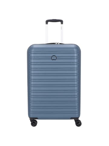 Delsey Segur 2.0 4-Rollen Trolley 70 cm in blau